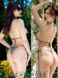 Bikini con perizoma e brasiliana Mooki